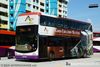 Thumbnail: SBS7387P — Historical archive of a Volvo B9TL (ComfortDelgro Engineering) double-deck bus, pictured carrying a AZ @ Paya Lebar advertisement, operating on service 196 under SBS Transit. Buses of this model type have since been completely retired from passenger service.