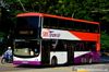 Thumbnail: SBS7393X  — Historical archive of a Volvo B9TL (ComfortDelgro Engineering) double-deck bus operating on service 111 under SBS Transit. Photographed in July 2015, buses of this model type have since been completely retired from passenger service.