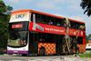 Thumbnail: SBS7397K — Historical archive of a Volvo B9TL (ComfortDelgro Engineering) double-deck bus, pictured carrying a LKF Medical advertisement, operating on service 51 under SBS Transit. Buses of this model type have since been completely retired from passenger service.