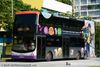 Thumbnail: SBS7402D — Historical archive of a Volvo B9TL (ComfortDelgro Engineering) double-deck bus, pictured carrying a EZ-Link Imagine American Express Card advertisement, operating on service 199 under SBS Transit. Buses of this model type have since been completely retired from passenger service.