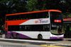 Thumbnail: SBS7410E — Historical archive of a Volvo B9TL (ComfortDelgro Engineering) double-deck bus operating on service 2 under SBS Transit. Buses of this model type have since been completely retired from passenger service.