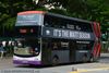 Thumbnail: SBS7413Y — Historical archive of a Volvo B9TL (ComfortDelgro Engineering) double-deck bus, pictured carrying a Colorbond Ultra Matt advertisement, operating on service 14 under SBS Transit. Buses of this model type have since been completely retired from passenger service.