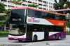 Thumbnail: SBS7415S — Historical archive of a Volvo B9TL (ComfortDelgro Engineering) double-deck bus operating on service 55 under SBS Transit. Buses of this model type have since been completely retired from passenger service.