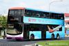 Thumbnail: SBS7416P — Historical archive of a Volvo B9TL (ComfortDelgro Engineering) double-deck bus, pictured carrying a Hainan Airlines advertisement, operating on service 76 under SBS Transit. Buses of this model type have since been completely retired from passenger service.