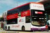Thumbnail: SBS7429C — Historical archive of a Volvo B9TL (ComfortDelgro Engineering) double-deck bus, pictured carrying a Great Eastern advertisement, operating on service 72 under SBS Transit. Photographed in August 2008, buses of this model type have since been completely retired from passenger service.