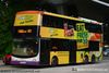 Thumbnail: SBS7451L — Historical archive of a Volvo B9TL (ComfortDelgro Engineering) double-deck bus, pictured carrying a Subway advertisement, operating on service 143 under SBS Transit. Buses of this model type have since been completely retired from passenger service.