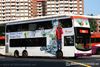 Thumbnail: SBS7453G — Historical archive of a Volvo B9TL (ComfortDelgro Engineering) double-deck bus, pictured carrying a Singtel advertisement, operating on service 80 under SBS Transit. Buses of this model type have since been completely retired from passenger service.