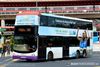 Thumbnail: SBS7460K — Historical archive of a Volvo B9TL (ComfortDelgro Engineering) double-deck bus, pictured carrying a Standard Chartered Marathon Singapore 2013 advertisement, operating on service 143 under SBS Transit. Buses of this model type have since been completely retired from passenger service.