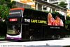 Thumbnail: SBS7473Z — Historical archive of a Volvo B9TL (ComfortDelgro Engineering) double-deck bus, pictured carrying a The Cafe Cartel advertisement, operating on service 241 under SBS Transit. Buses of this model type have since been completely retired from passenger service.