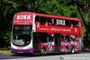 Thumbnail: SBS7582S — A Volvo B9TL (Wright Eclipse Gemini II) double-deck bus, pictured carrying a Koka Noodles advertisement, serving commuters on service 174 under current bus operator SBS Transit in September 2016.