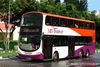 Thumbnail: SBS7613L — A Volvo B9TL (Wright Eclipse Gemini II) double-deck bus serving commuters on service 99 under current bus operator SBS Transit.