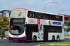Thumbnail: SBS7678A — A Volvo B9TL (Wright Eclipse Gemini II) double-deck bus, pictured carrying a Fujitsu advertisement, serving commuters on service 70 under current bus operator SBS Transit in January 2015.
