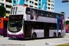 Thumbnail: SBS7681P — A Volvo B9TL (Wright Eclipse Gemini II) double-deck bus serving commuters on service 197 under current bus operator SBS Transit.
