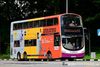 Thumbnail: SBS7703K — A Volvo B9TL (Wright Eclipse Gemini II) double-deck bus, pictured carrying a Novita advertisement, serving commuters on service 117 under current bus operator SBS Transit in July 2026.