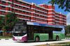 Thumbnail: SBS8000Z — Historical archive of a Sunlong SLK6121UF14H (Hybrid) single-deck demonstrator bus operating on service 185. Photographed in November 2010, this demonstrator vehicle has since been retired from public bus service following the conclusion of its trial or service lifespan.