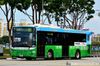 Thumbnail:  — Historical archive of a Volvo B5RLE Hybrid single-deck bus operating on service 185 under SBS Transit. Photographed in July 2015, buses of this model type have since been completely retired from passenger service.