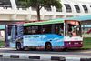 Thumbnail: SBS8018Z — Historical archive of a Dennis Dart single-deck bus operating on service 42 under SBS Transit. Buses of this model type have since been completely retired from passenger service.