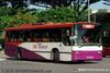 Thumbnail: SBS8022K — Historical archive of a Volvo B10M Mark IV (PSV Soon Chow) single-deck bus operating on service 143 under SBS Transit. Buses of this model type have since been completely retired from passenger service.