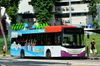 Thumbnail: SBS8267X — A Scania K230UB (Euro IV) single-deck bus, pictured carrying a Daikin advertisement, serving commuters on service 5 under current bus operator SBS Transit in May 2017.