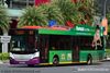 Thumbnail: SBS8691D — A Scania K230UB (Euro V) single-deck bus serving commuters on service 166 under current bus operator SBS Transit.