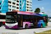 Thumbnail: SBS8727K — A Scania K230UB (Euro V) single-deck bus serving commuters on service 38 under current bus operator SBS Transit.