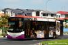 Thumbnail: SBS8738D — A Scania K230UB (Euro V) single-deck bus, pictured carrying a Korea Tourism advertisement, serving commuters on service 70 under current bus operator SBS Transit in October 2014.