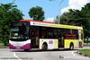 Thumbnail: SBS8776T — A Scania K230UB (Euro V) single-deck bus serving commuters on service 55 under current bus operator SBS Transit.