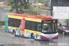 Thumbnail: SBS8795M — A Scania K230UB (Euro V) single-deck bus serving commuters on service 186 under current bus operator SBS Transit.