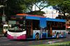 Thumbnail: SBS8853D — A Scania K230UB (Euro V) single-deck bus serving commuters on service 166 under current bus operator SBS Transit.