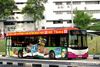 Thumbnail: SBS8857T — A Scania K230UB (Euro V) single-deck bus serving commuters on service 22 under current bus operator SBS Transit.