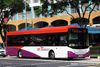 Thumbnail: SBS8898A — A Scania K230UB (Euro V) single-deck bus serving commuters on service 105 under current bus operator SBS Transit in June 2009.