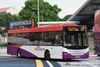 Thumbnail: SBS8905M — A Scania K230UB (Euro V) single-deck bus serving commuters on service 132 under current bus operator SBS Transit.