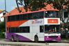 Thumbnail: SBS9275R — Historical archive of a Volvo Olympian (3-Axle) double-deck bus operating on service 8 under SBS Transit. Buses of this model type have since been completely retired from passenger service.