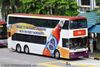 Thumbnail: SBS9284P — Historical archive of a Volvo Olympian (3-Axle) double-deck bus operating on service 74 under SBS Transit. Buses of this model type have since been completely retired from passenger service.