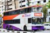 Thumbnail: SBS9439K — Historical archive of a Volvo Olympian (3-Axle) double-deck bus operating on service 198A under SBS Transit. Photographed in March 2014, buses of this model type have since been completely retired from passenger service.