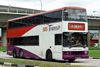 Thumbnail: SBS9547G — Historical archive of a Volvo Olympian (3-Axle) double-deck bus operating on service 143 under SBS Transit. Buses of this model type have since been completely retired from passenger service.