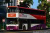 Thumbnail: SBS9551T — Historical archive of a Volvo Olympian (3-Axle) double-deck bus operating on service 157 under SBS Transit. Photographed in February 2015, buses of this model type have since been completely retired from passenger service.