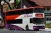 Thumbnail: SBS9570M — Historical archive of a Volvo Olympian (3-Axle) double-deck bus operating on service 174 under SBS Transit. Photographed in June 2016, buses of this model type have since been completely retired from passenger service.