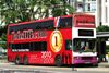 Thumbnail: SBS9667T — Historical archive of a Volvo Olympian (3-Axle) double-deck bus operating on service 23 under SBS Transit. Buses of this model type have since been completely retired from passenger service.