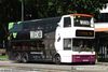 Thumbnail: SBS9671E — Historical archive of a Dennis Trident III (DM5000) double-deck bus operating on service 64 under SBS Transit. Buses of this model type have since been completely retired from passenger service.