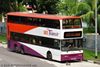 Thumbnail: SBS9678L — Historical archive of a Dennis Trident III (DM5000) double-deck bus operating on service 163M under SBS Transit. Buses of this model type have since been completely retired from passenger service.