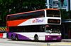 Thumbnail: SBS9684T — Historical archive of a Dennis Trident III (DM5000) double-deck bus operating on service 64 under SBS Transit. Photographed in May 2014, buses of this model type have since been completely retired from passenger service.
