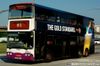 Thumbnail: SBS9801Y — Historical archive of a Volvo B10TL Super Olympian double-deck bus, pictured carrying a Tiger Beer advertisement, operating on service 81 under SBS Transit. Photographed in September 2007, buses of this model type have since been completely retired from passenger service.