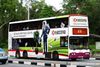Thumbnail: SBS9804P — Historical archive of a Volvo B10TL Super Olympian double-deck bus, pictured carrying a Kyocera advertisement, operating on service 22 under SBS Transit. Buses of this model type have since been completely retired from passenger service.