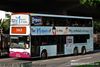 Thumbnail: SBS9807G — Historical archive of a Volvo B10TL Super Olympian double-deck bus, pictured carrying a Drypers advertisement, operating on service 143 under SBS Transit. Buses of this model type have since been completely retired from passenger service.