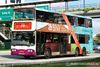 Thumbnail: SBS9808D — Historical archive of a Volvo B10TL Super Olympian double-deck bus, pictured carrying a BNI Smart Remittance advertisement, operating on service 70 under SBS Transit. Buses of this model type have since been completely retired from passenger service.