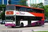 Thumbnail: SBS9809B — Historical archive of a Volvo B10TL Super Olympian double-deck bus operating on service 45 under SBS Transit. Buses of this model type have since been completely retired from passenger service.