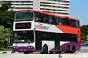 Thumbnail: SBS9810X — Historical archive of a Volvo B10TL Super Olympian double-deck bus operating on service 143 under SBS Transit. Photographed in August 2015, buses of this model type have since been completely retired from passenger service.