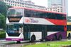 Thumbnail: SBS9889U — Historical archive of a Volvo B10TL Super Olympian (SBS9889U) double-deck demonstrator bus operating on service 143. This demonstrator vehicle has since been retired from public bus service following the conclusion of its trial or service lifespan.