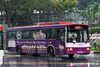 Thumbnail: SBS459L — Historical archive of a Mercedes-Benz O.405 (Duple Metsec) single-deck bus operating on service 257 under SBS Transit. Buses of this model type have since been completely retired from passenger service.